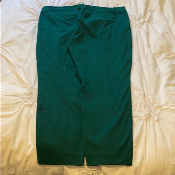 J. Crew green skinny ankle pants - Picture 6 of 7